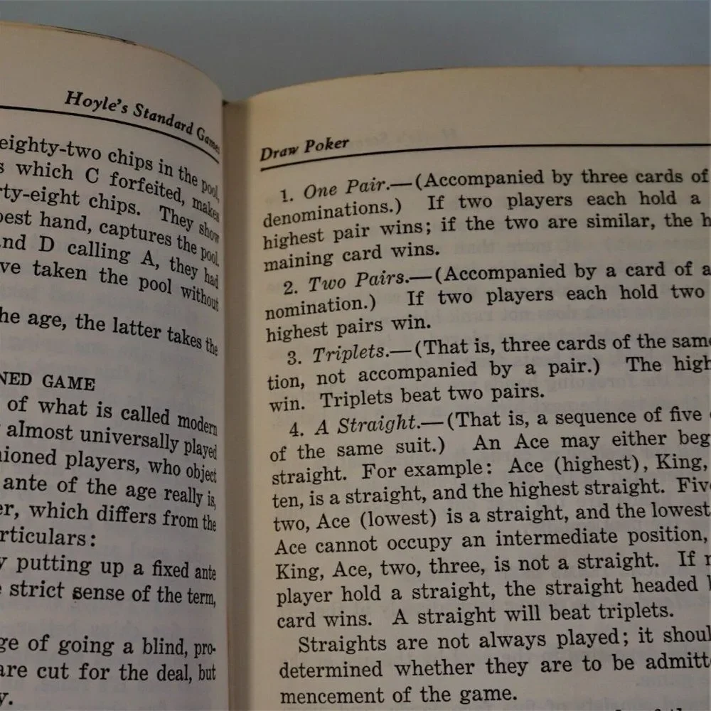 Look It Up In Hoyle How To Play Over 175 Games 1969 Hardcover
